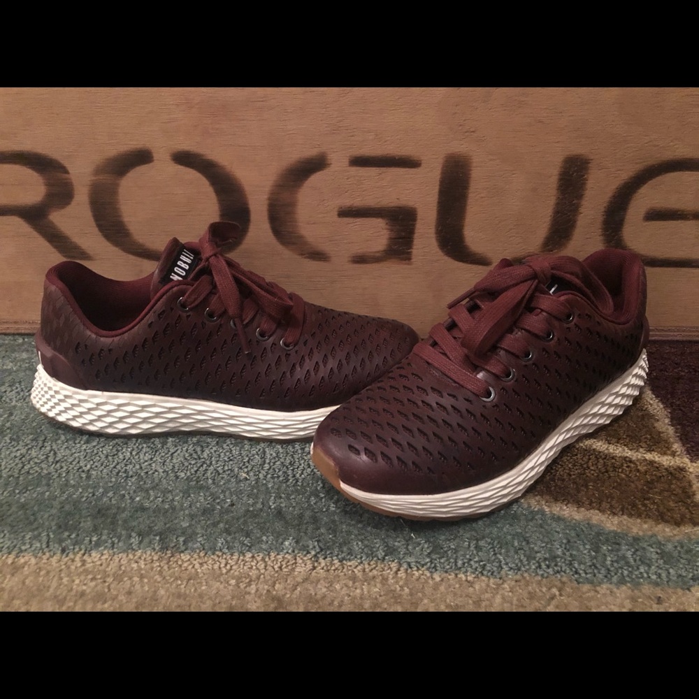 NoBull Burgundy Leather Runners